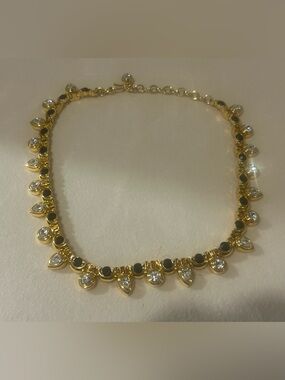 Vintage Monet Teardrop Choker Necklace